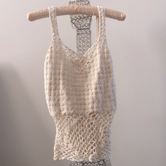 Cream Tank Top - Picture 1 of 2